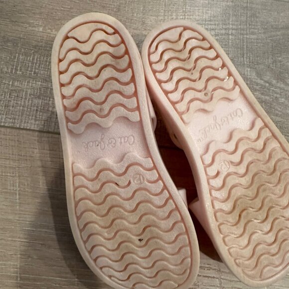 CAT & JACK GIRLS PINK SANDALS SIZE 12 - Picture 3 of 6